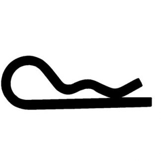 HAIR PIN COTTER 1/8 - .125 WIRE - ZINC