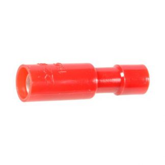 FEMALE SNAP PLUG CONNECTOR 22 -18GA - RED VINYL
