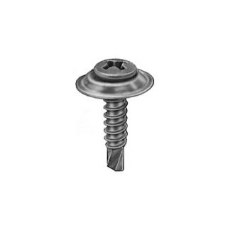 #8-18 X 3/4 PHIL OVAL CTRSK WASH SEMS TEK - PHOS