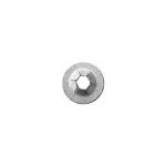 PUSH-ON RETAINER 3.2MM STUD 9.5MM OD -ZINC