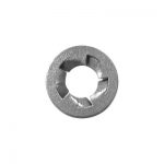 PUSHNUT BOLT RETAINER M8-1.25 15.9MM OD - ZINC