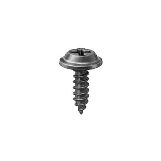 PHIL.FLAT WASHER HD T.S. 8-18 X 1/2 BLACK