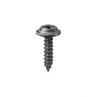 PHIL.FLAT WASHER HD T.S. #6 X 1/2 BLACK
