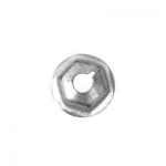 WASHER LOCK NUT M5-.8 14MM DIA. 6MM HEIGHT