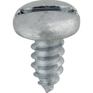 DISCONTINUED - 14 X 1/2 SLOTTED PAN HEAD TAP SCREW ZINC AB