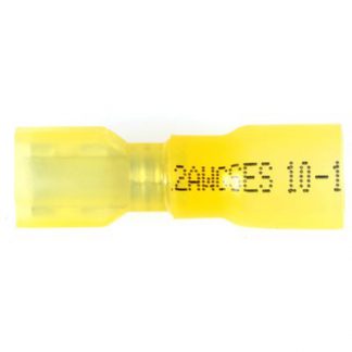 KRIMP AND SEAL TERMINAL .250 STUD 12-10 GA (F)
