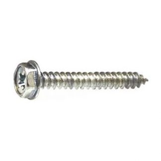 ACORN HEX WASHER HEAD TAP SCREW. 6 X 1 ZINC