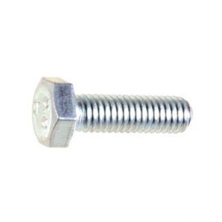 DIN 933 6 X 20MM CAP SCREWS ZINC 8.8