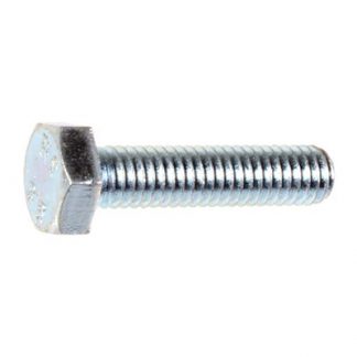 DIN 933 6 X 25MM CAP SCREW ZINC GR 8.8