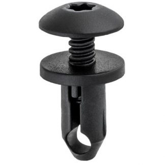PUSH TYPE RETAINER 7/16 HD DIA 15/32 ST LENGTH