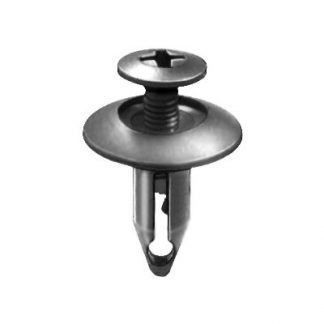 PUSH TYPE RETAINER 11/16 HD DIA 11/16 ST LENGTH