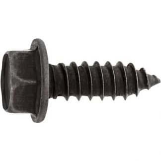 HEX WASHER HEAD TAP SCREW #10 X 1/2 BLK. OXIDE