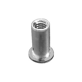 DISCONTINUED - LGE FLNG THIN SHEET ALUMINUM NUTSERT 10-24 THRD