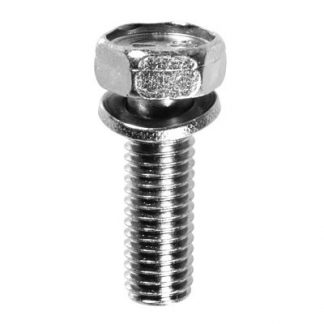 HEX HD SEMS WAVE WASHER BOLT M8-1.25 X 40MM