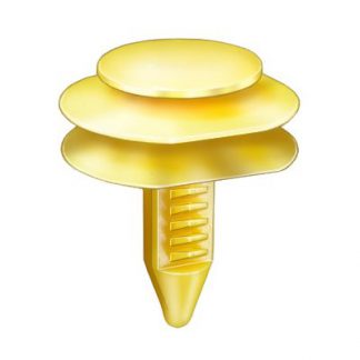 GM DOOR TRIM PANEL RETAINER YELLOW NYLON