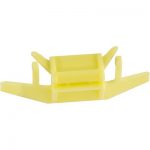 ACURA WINDSHIELD SIDE MLDNG CLIP YELLOW NYLON