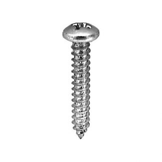 #10 X 1-1/4 PHILLIPS PAN HEAD TAP SCREW ZINC