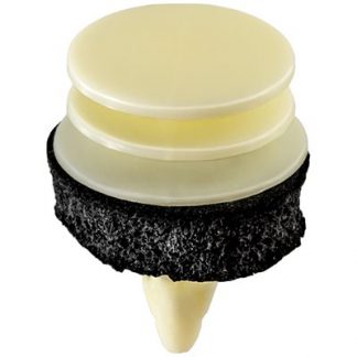 GM TRIM PANEL RETAINER W/ SEALER WHITE NYLON
