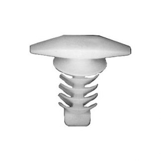 FORD WEATHERSTRIP RETAINER WHITE NYLON