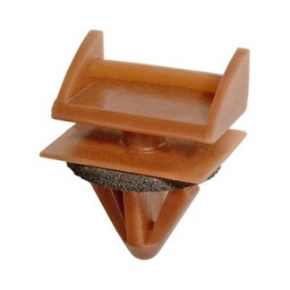 GM MOULDING CLIP - BROWN NYLON