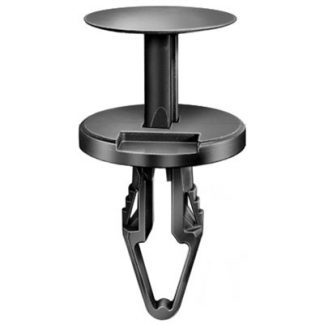 GM PUSH-TYPE RETAINER - BLACK NYLON