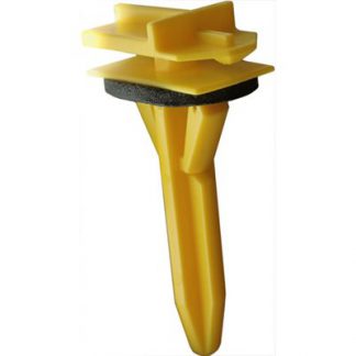 GM MOULDING CLIP - YELLOW NYLON