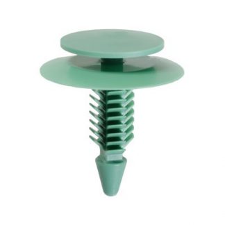 GM TRIM PANEL RETAINER-GREEN NYLON