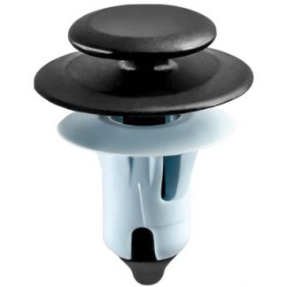 FORD PUSH-TYPE RETAINER-BLACK/BLUE NYLON