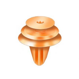 HONDA RETAINER-ORANGE NYLON