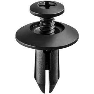 CHRYSLER & FORD PUSH TYPE RETAINER BLACK NYLON