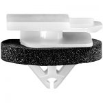 MERCEDES BODY SIDE MOULDING CLIP WHITE NYLON