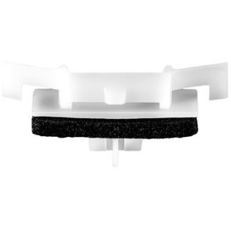 FORD MOULDING CLIP WITH SEALER WHITE NYLON