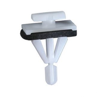 GM MOULDING CLIP - WHITE NYLON