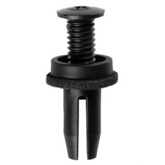 FORD PUSH-TYPE RETAINER BLACK NYLON