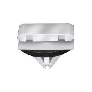 GM MOULDING CLIP WHITE NYLON