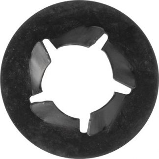 PUSHNUT BOLT RETAINER 1/4 BOLT 1/2 OD BLACK PHOS