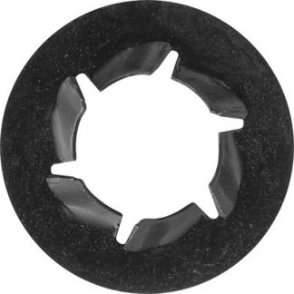 PUSHNUT BOLT RETAINER 7/16 BOLT 27/32 OD BLACK PHOS