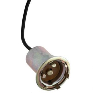 LICENSE PLATE SINGLE CONTACT REGULAR BASE SOCKET ASSEMBLY