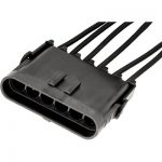WEATHER PACK IN-LINE 6-WAY SHROUD HARNESS CONNECTOR