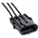WEATHER PACK IN-LINE 3-WAY SHROUD HARNESS CONNECTOR