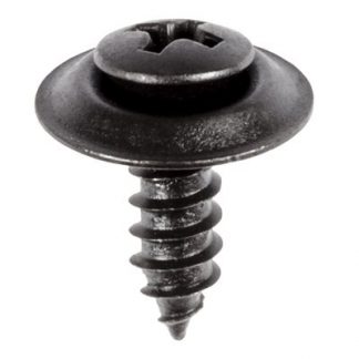 PHIL. OVAL HD T.S. COUNTERSUNK WSHR #10 X 5/8 - BLACK