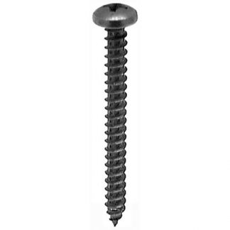 PHIL. PAN HEAD T.S. #8 X 1-1/2 - BLACK