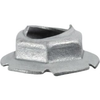THREAD CUTTING NUT 1/2 STUD SIZE - ZINC