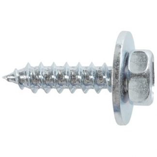 HEX HEAD SEMS TAPPING SCREW #14 X 1 - ZINC
