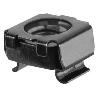 CAGE NUT M8-1.25 RANGE 1.6-2.4MM - BLACK