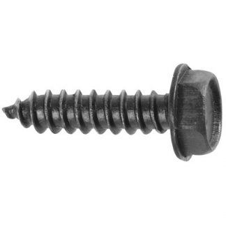DISCONTINUED - HEX WSHR HD T.S. #10 X 3/4 - BLACK