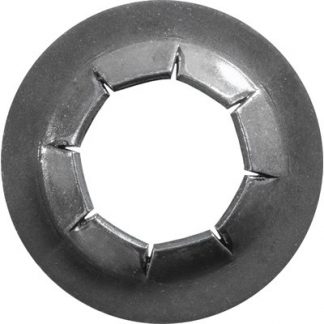PUSH-NUT FOR NON-THREADED 1/2 STUD 1 O.D. - BLACK