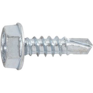HEX WSHR HD T.S. W/ TEK POINT #6 X 1/2 - ZINC