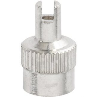 DISCONTINUED - TIRE VALVE SLOTTED CAP - STEEL