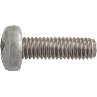 6 X 20MM PHILLIPS PAN HD LICENSE PLATE SCREW